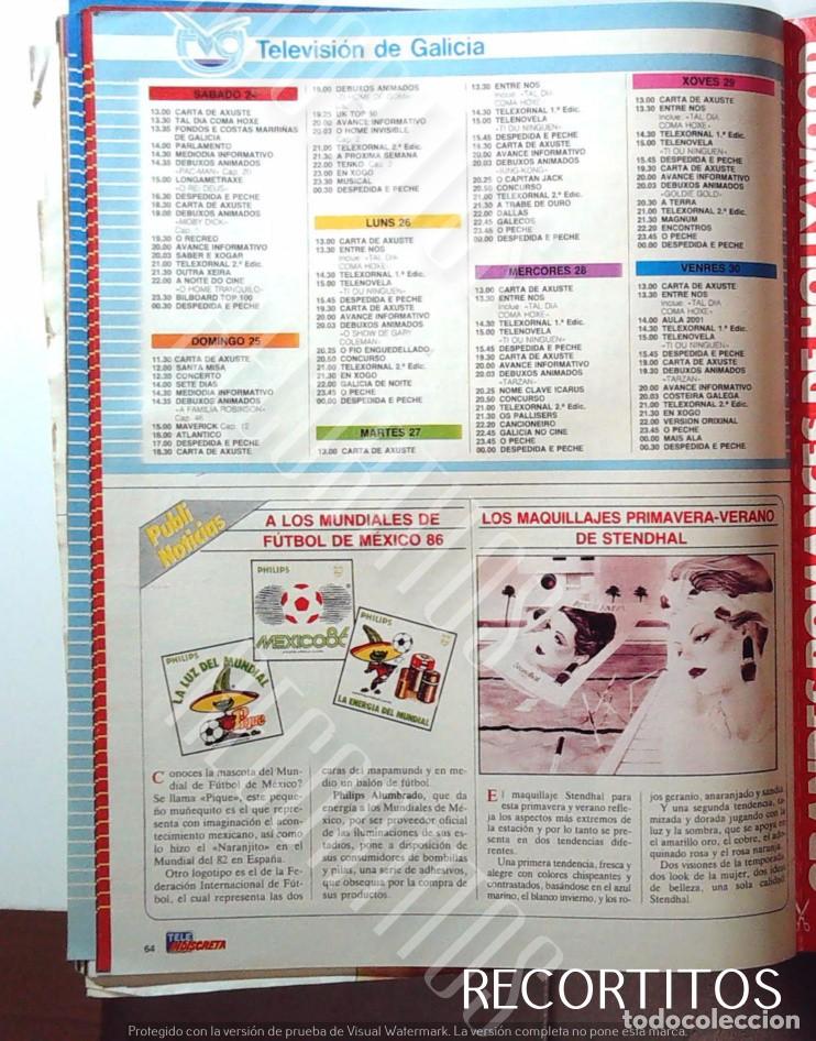 Sammeln von Zeitschriften und Zeitungen: COCA COLA Y EL MUNDIA L DE MEXICO 86