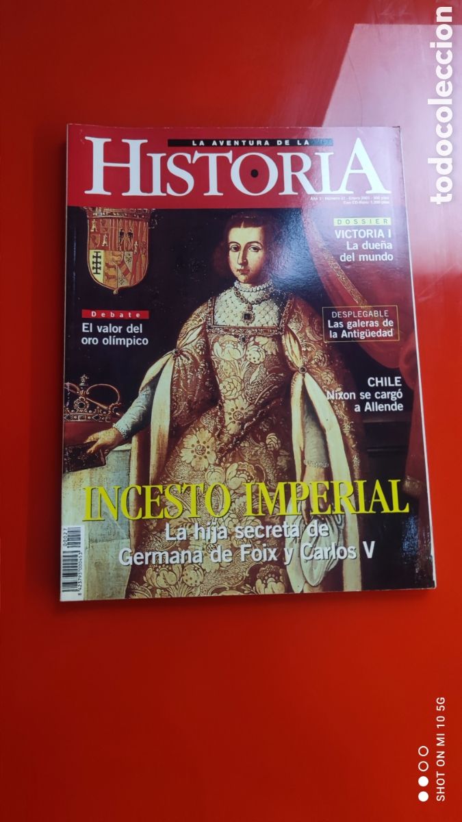 Collectionnisme de Revues et Journaux: &rdquo;LA AVENTURA DE LA HISTORIA&rdquo;,N&deg;27- INCESTO IMPERIAL