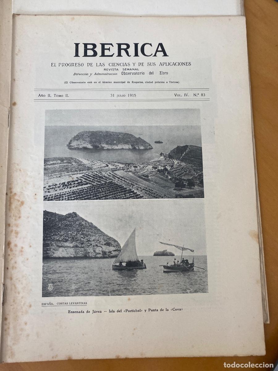 Collection Magazines and Newspapers: IBERICA JULIO 1915 N&ordm; 83 revista semanal ilustrada.JAVEA, COSTA LEVANTINA,FIESTA DEL ARBOL VALENCIA