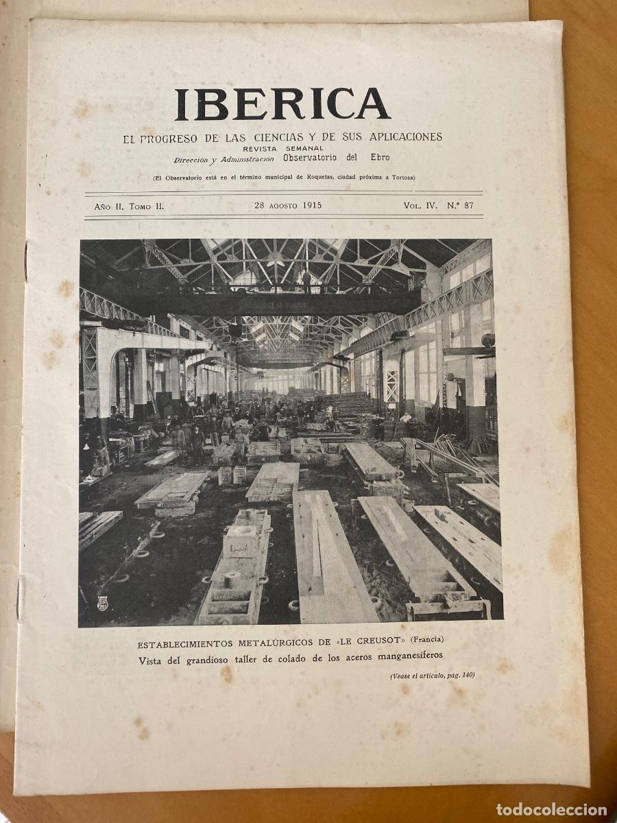 Coleccionismo de Revistas y Peri&oacute;dicos: IBERICA AGOSTO 1915 N&ordm; 87 revista semanal ilustrada.VIELLA VALLE DE ARAN , PUERTO DE VIGO