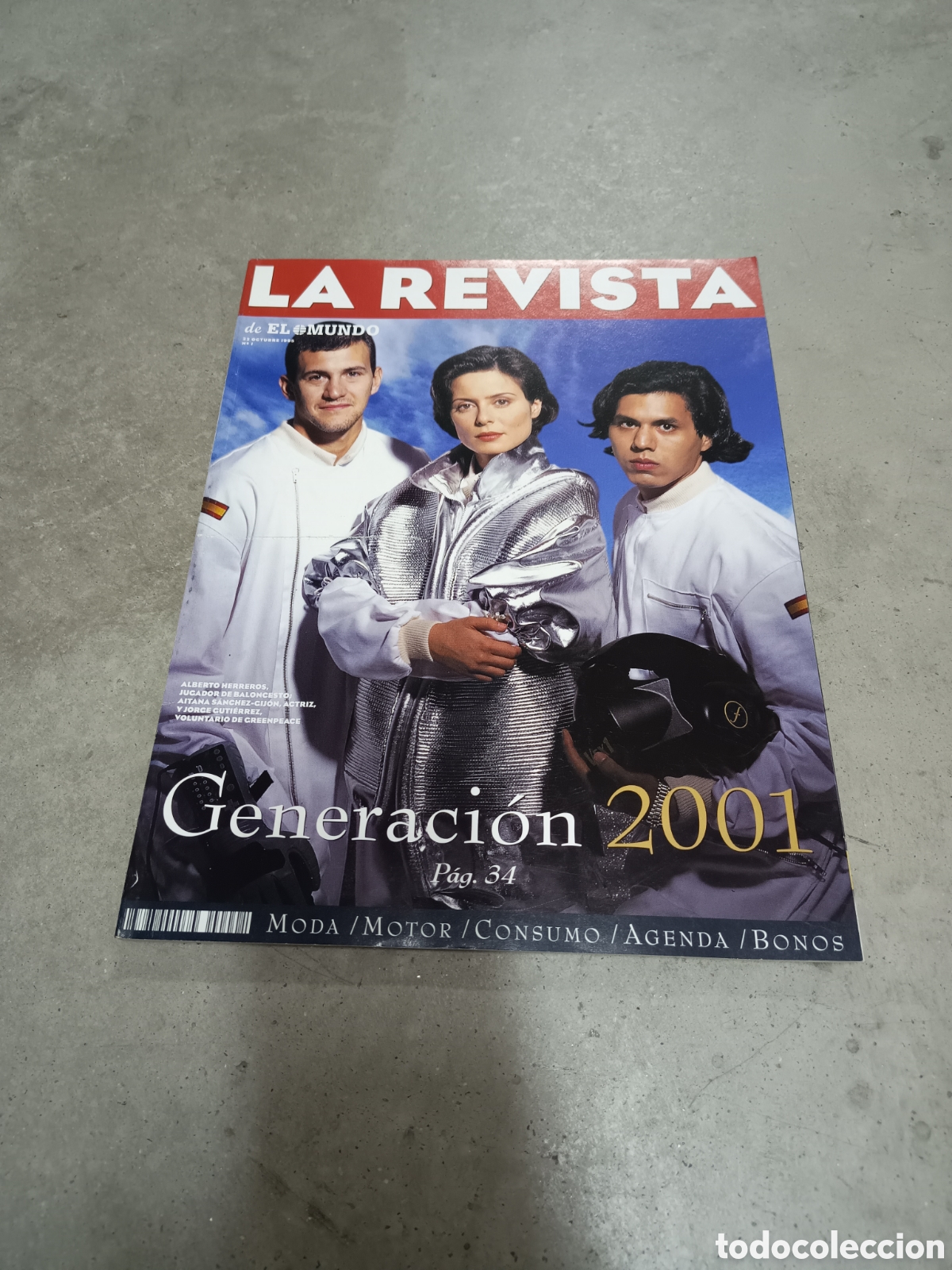 Coleccionismo de Revistas y Peri&oacute;dicos: PRIMER N&Uacute;MERO N&ordm; 1 - LA REVISTA DE EL MUNDO - 22 OCTUBRE 1995