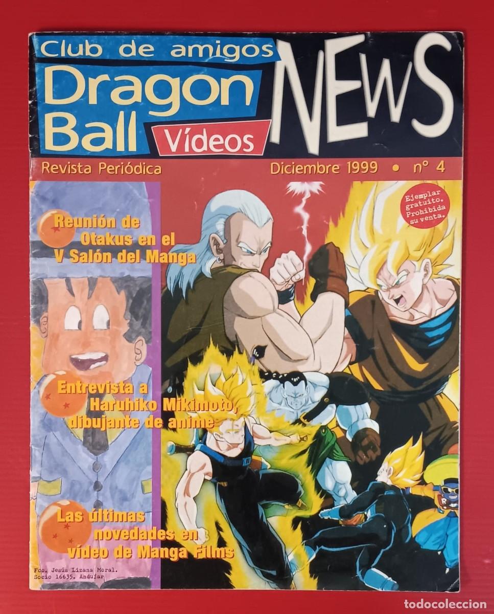 Collection Magazines and Newspapers: revista club de amigos DRAGON BALL numero 4 a&ntilde;o 1999