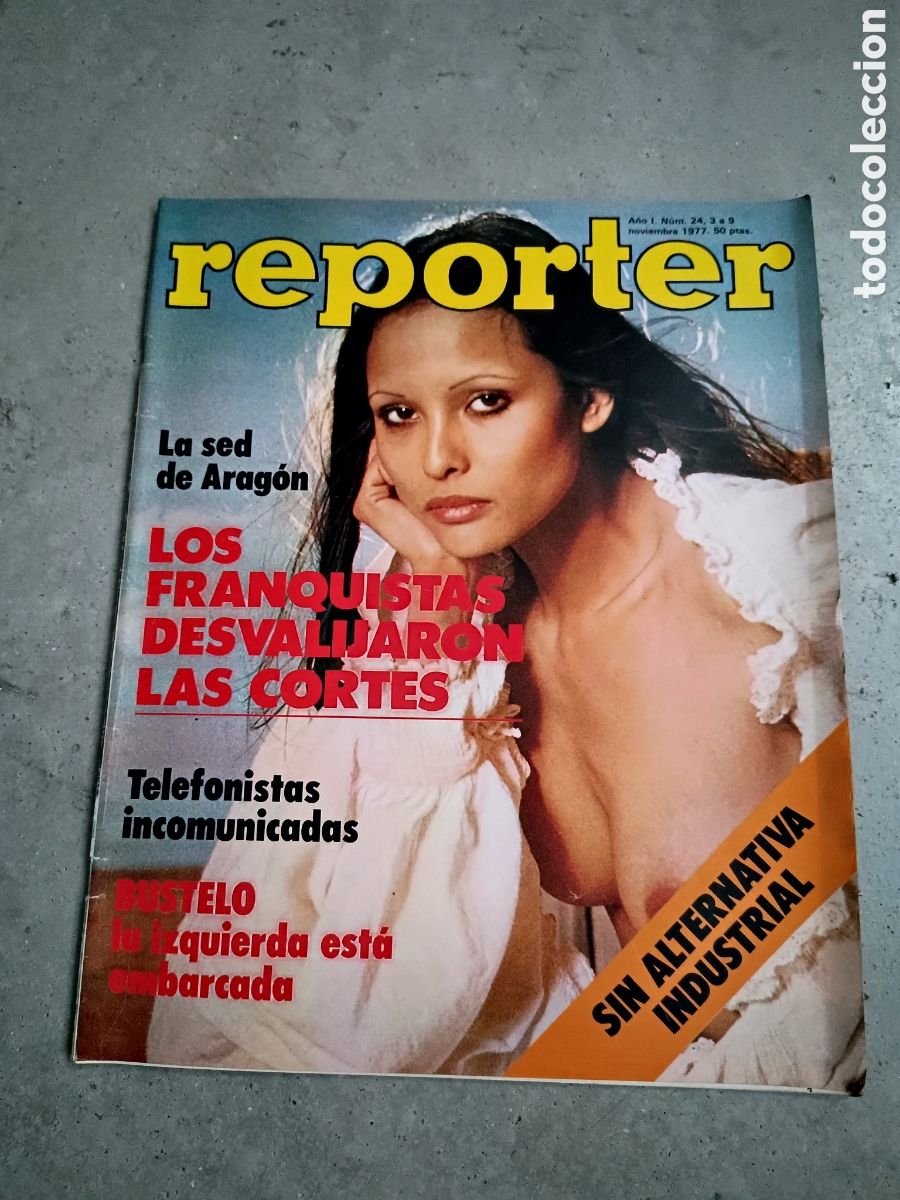 Colecionismo de Revistas e Jornais: REVISTA REPORTER N&ordm; 24 - A&Ntilde;O 1 - NOVIEMBRE 1977