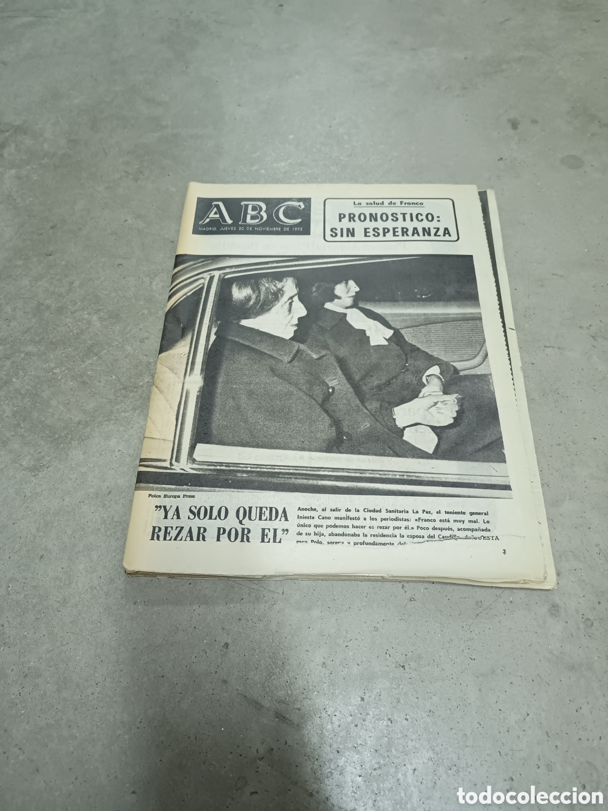 Collection Magazines and Newspapers: ABC - 20 NOVIEMBRE 1975