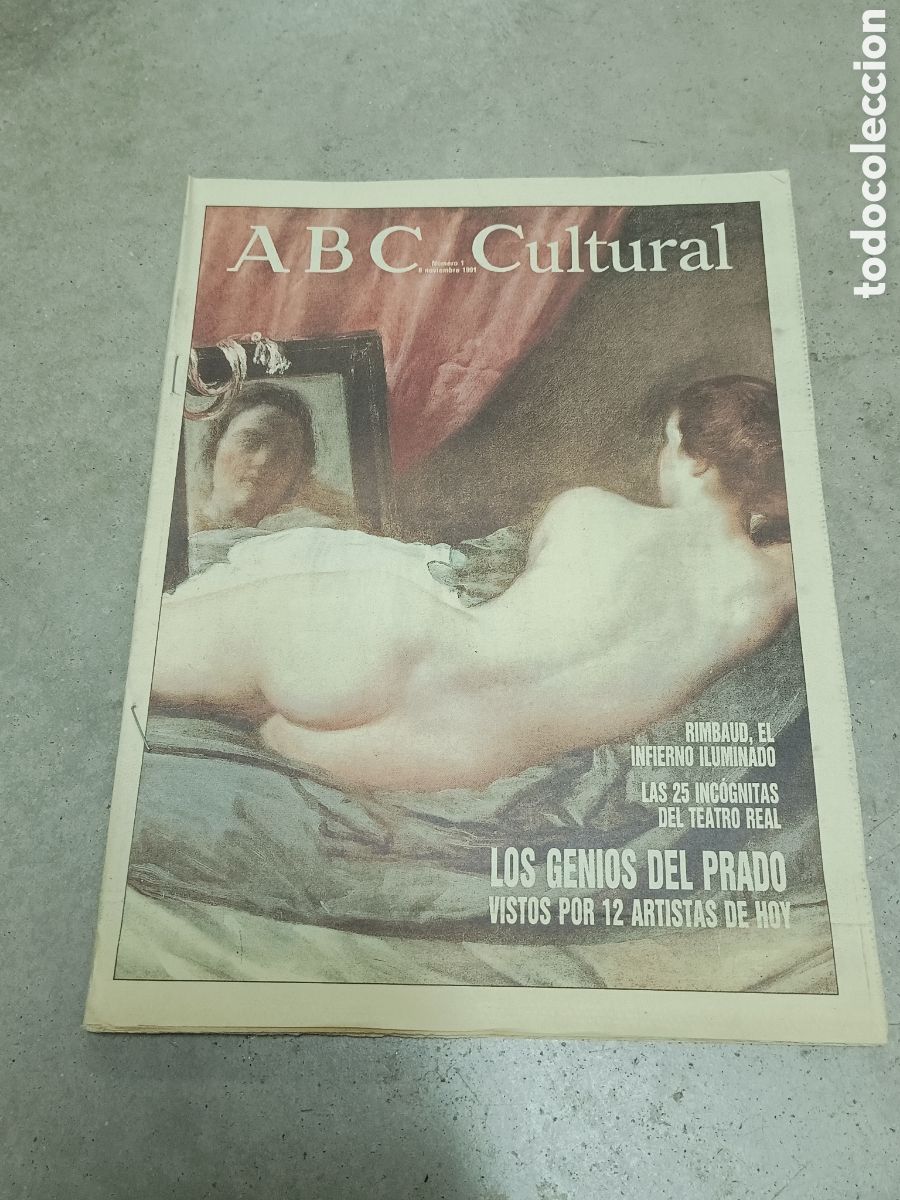 Coleccionismo de Revistas y Peri&oacute;dicos: ABC CULTURAL N&ordm; 1 - 8 NOVIEMBRE 1991