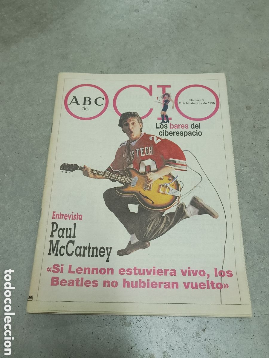 Coleccionismo de Revistas y Peri&oacute;dicos: ABC DEL OCIO N&ordm; 1 - 2 NOVIEMBRE 1995
