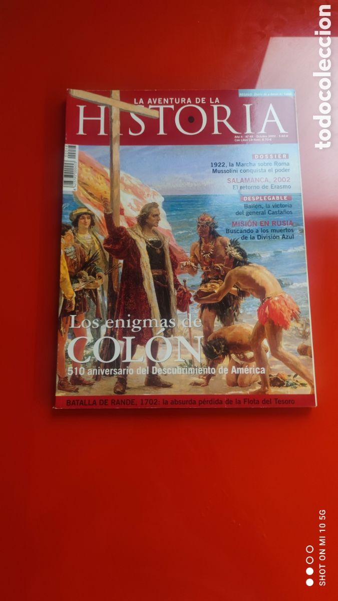 Collectionnisme de Revues et Journaux: &rdquo;LA AVENTURA DE LA HISTORIA&rdquo;,N&deg;48- LOS ENIGMAS DE COL&Oacute;N