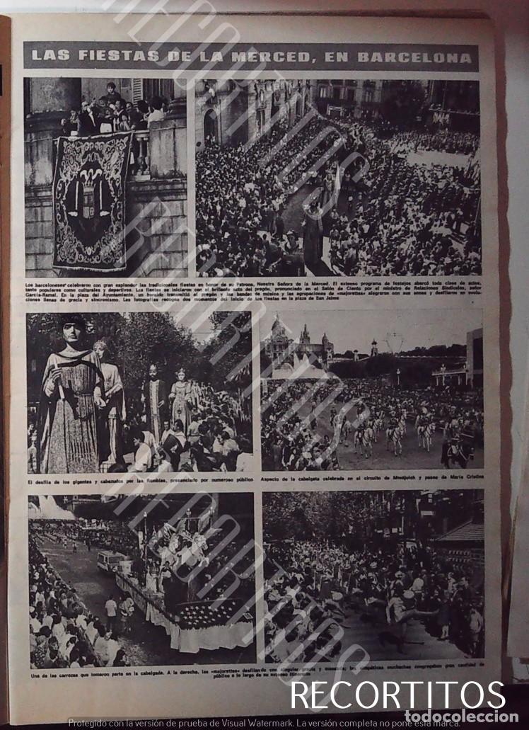 Coleccionismo de revistas y peri&oacute;dicos: BARCELONA FIESTAS DE LA MERCED 1973
