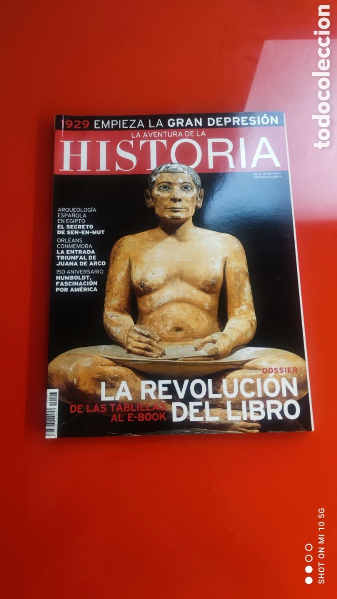 Collectionnisme de Revues et Journaux: &rdquo;LA AVENTURA DE LA HISTORIA&rdquo;,N&deg;127- LA REVOLUCI&Oacute;N DEL LIBRO