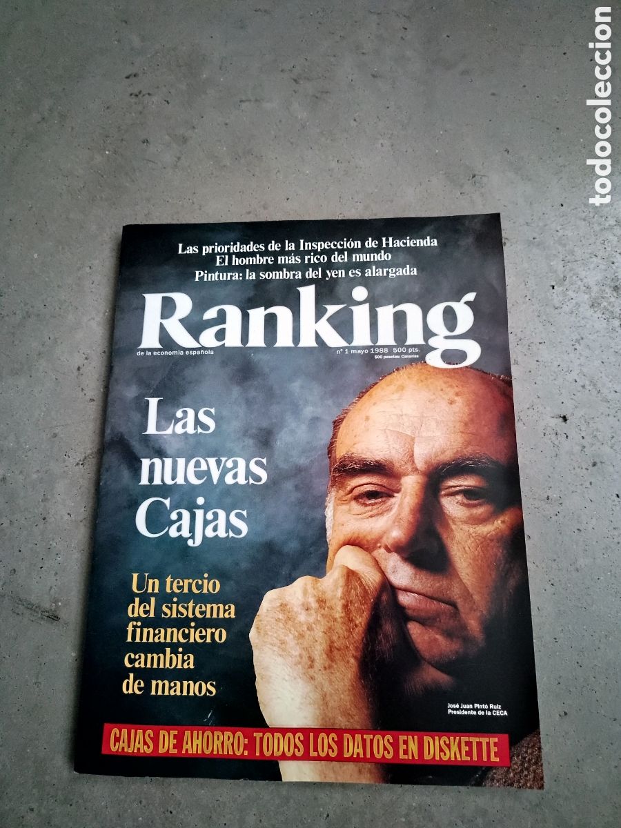 Collection Magazines and Newspapers: PRIMER N&Uacute;MERO N&ordm; 1 - REVISTA RANKING DE LA ECONOMIA ESPA&Ntilde;OLA - MAYO 1988