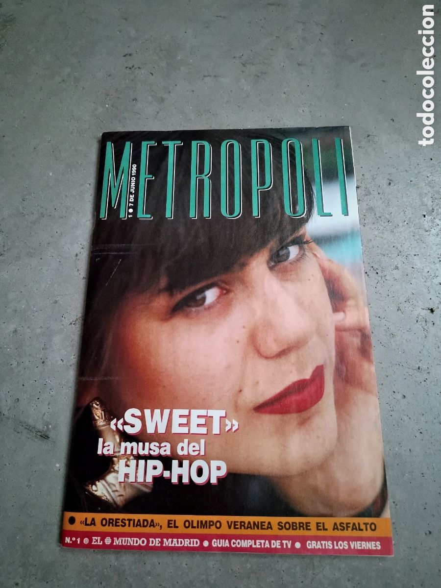 Colecionismo de Revistas e Jornais: PRIMER N&Uacute;MERO N&ordm; 1 - REVISTA METROPOLI - 7 JUNIO 1990