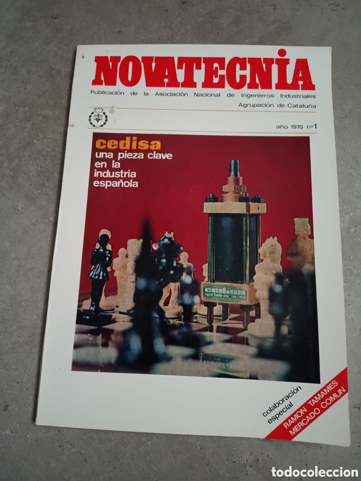 Collection Magazines and Newspapers: PRIMER N&Uacute;MERO N&ordm; 1 - REVISTA NOVATECNIA - 1970