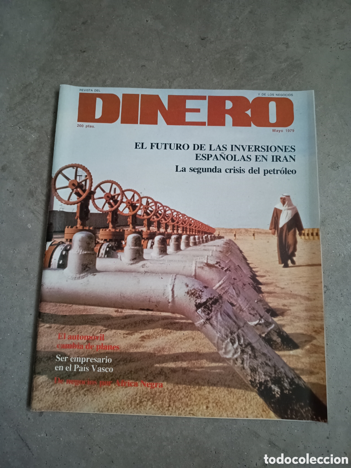 Colecionismo de Revistas e Jornais: PRIMER N&Uacute;MERO N&ordm; 1 - REVISTA DEL DINERO - MAYO 1979