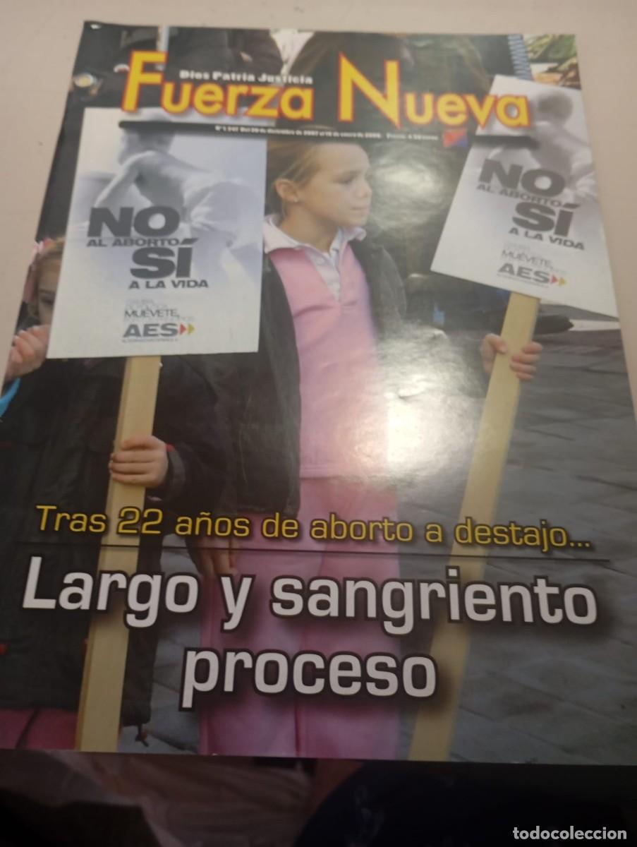 Collection Magazines and Newspapers: REVISTA FUERZA NUEVA N&ordm; 1347 ENERO 2008 REF. UR