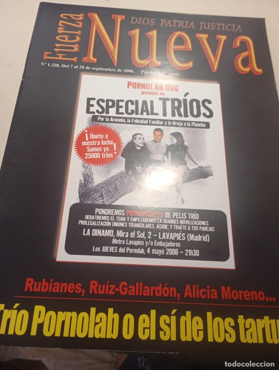 Collection Magazines and Newspapers: REVISTA FUERZA NUEVA N&ordm; 1328 SEPTIEMBRE 2006 REF. UR