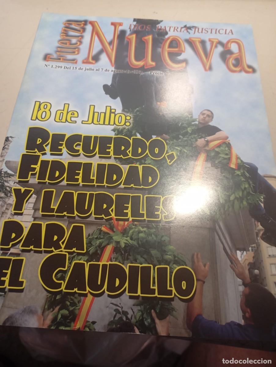 Collection Magazines and Newspapers: REVISTA FUERZA NUEVA N&ordm; 1299 AGOSTO 2004 REF. UR