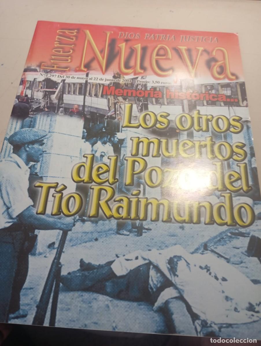Coleccionismo de revistas y peri&oacute;dicos: REVISTA FUERZA NUEVA N&ordm; 1297 JUNIO 2004 REF. UR