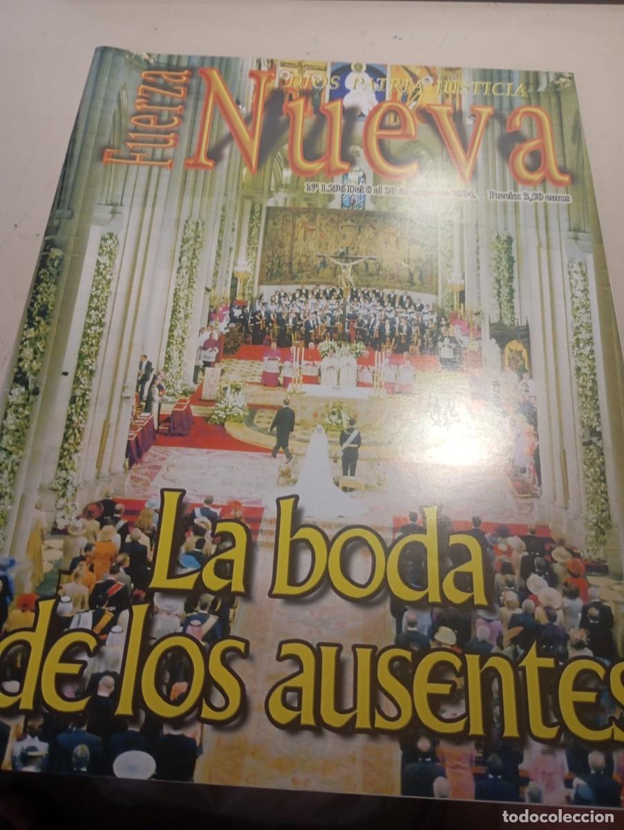Coleccionismo de revistas y peri&oacute;dicos: REVISTA FUERZA NUEVA N&ordm; 1296 MAYO 2004 REF. UR