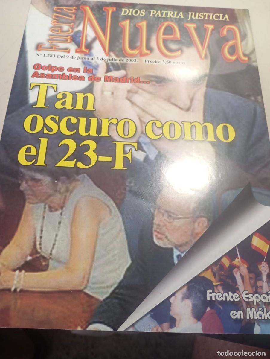 Collezionismo di Riviste e Giornali: REVISTA FUERZA NUEVA N&ordm; 1283 JULIO 2003 REF. UR