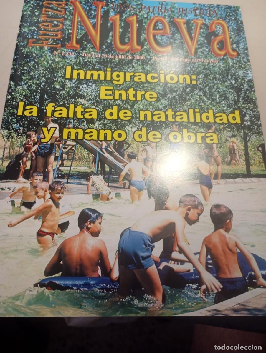 Collezionismo di Riviste e Giornali: REVISTA FUERZA NUEVA N&ordm; 1232 JULIO 2000 REF. UR