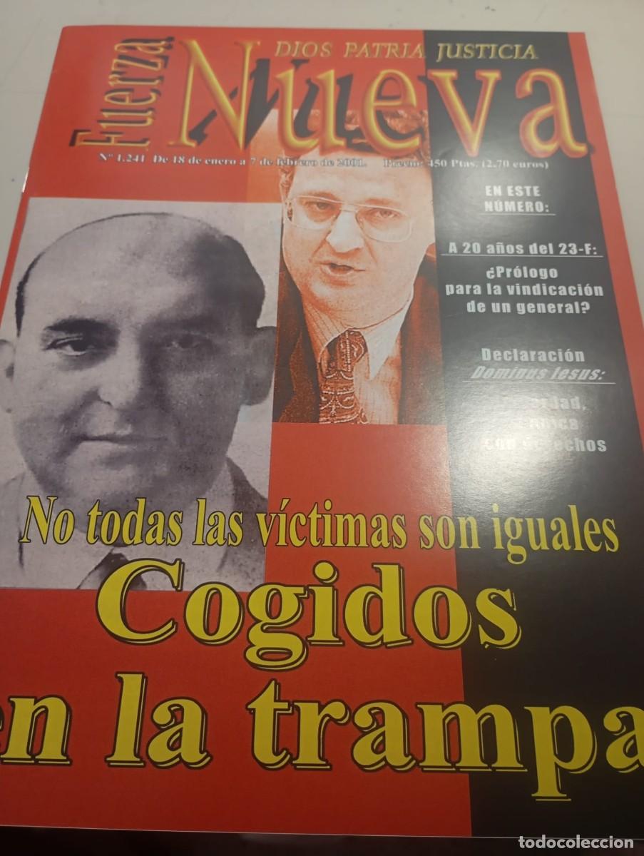 Collezionismo di Riviste e Giornali: REVISTA FUERZA NUEVA N&ordm; 1241 FEBRERO 2001 REF. UR
