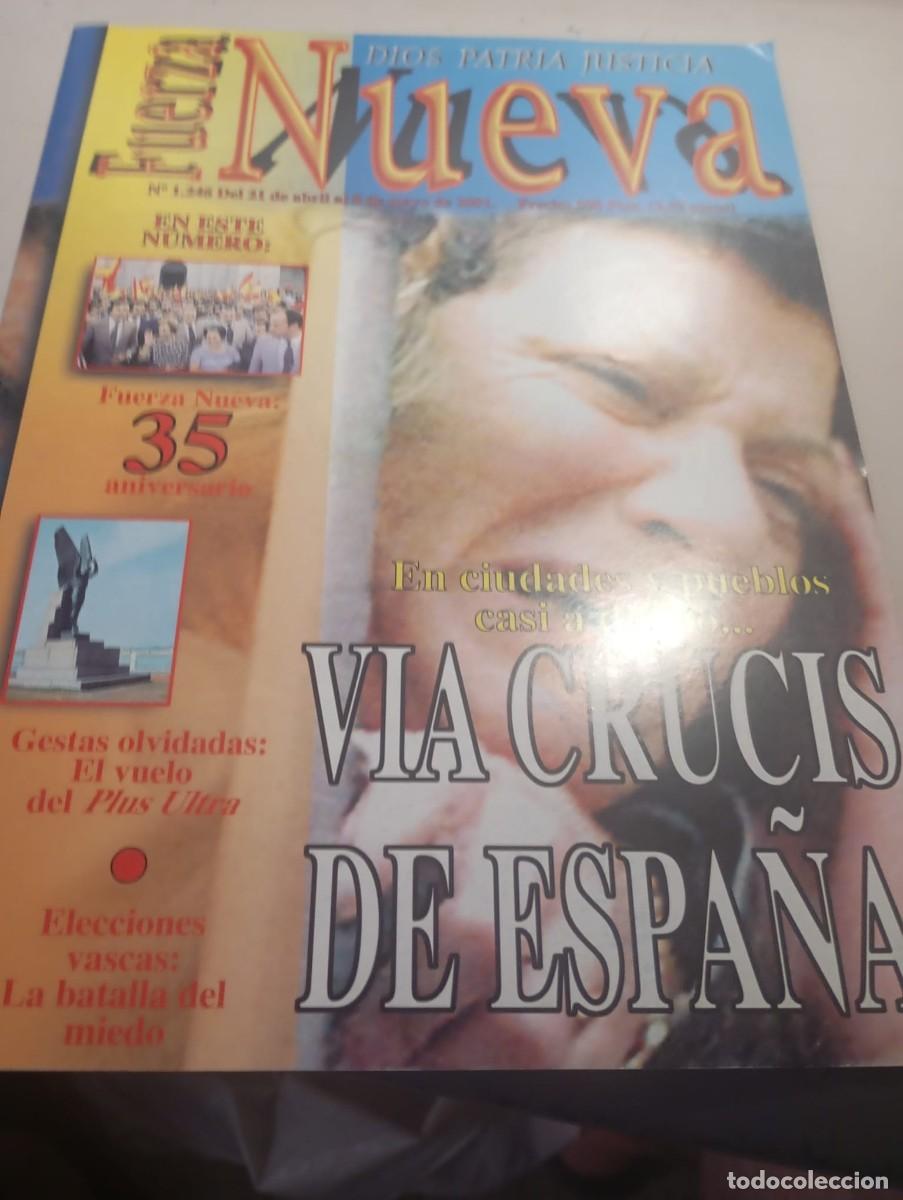 Collezionismo di Riviste e Giornali: REVISTA FUERZA NUEVA N&ordm; 1246 MAYO 2001 REF. UR