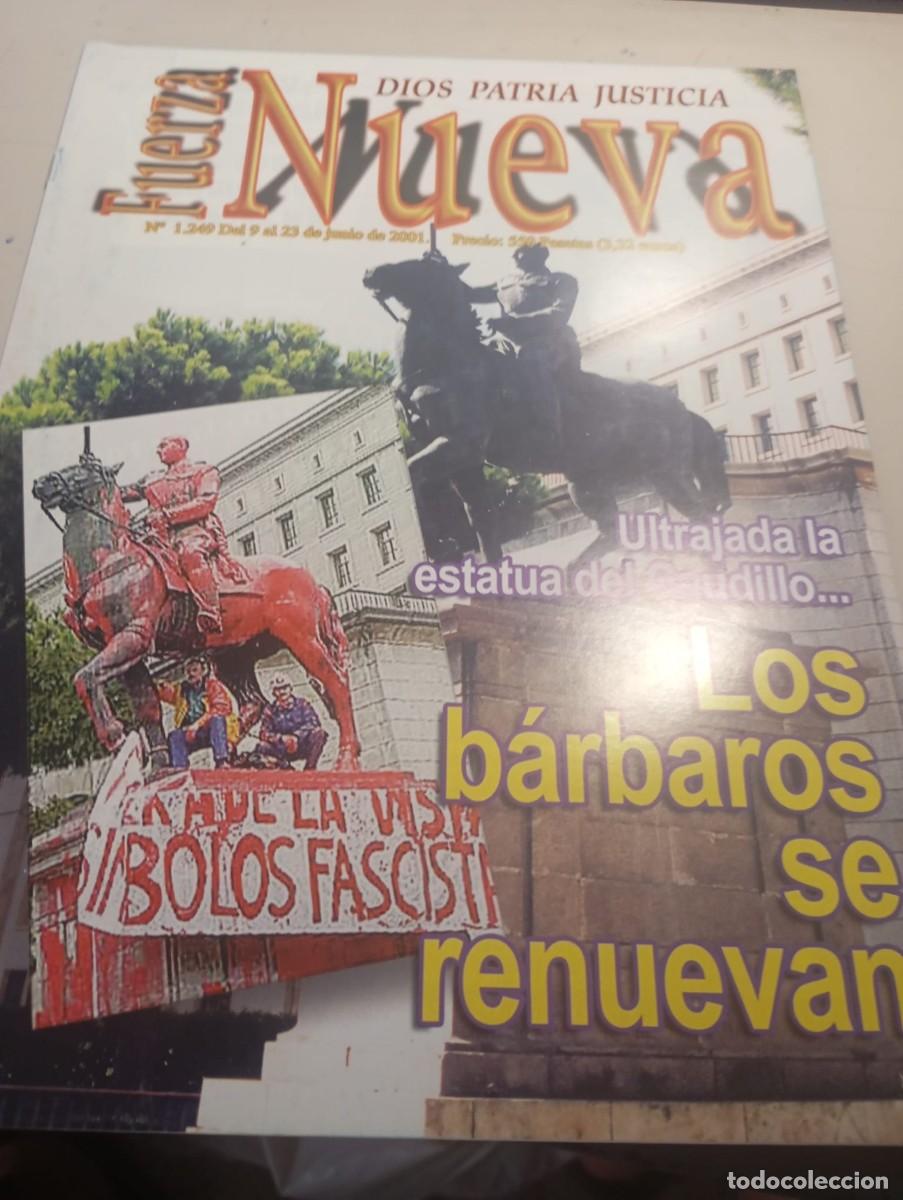 Collezionismo di Riviste e Giornali: REVISTA FUERZA NUEVA N&ordm; 1249 JUNIO 2001 REF. UR