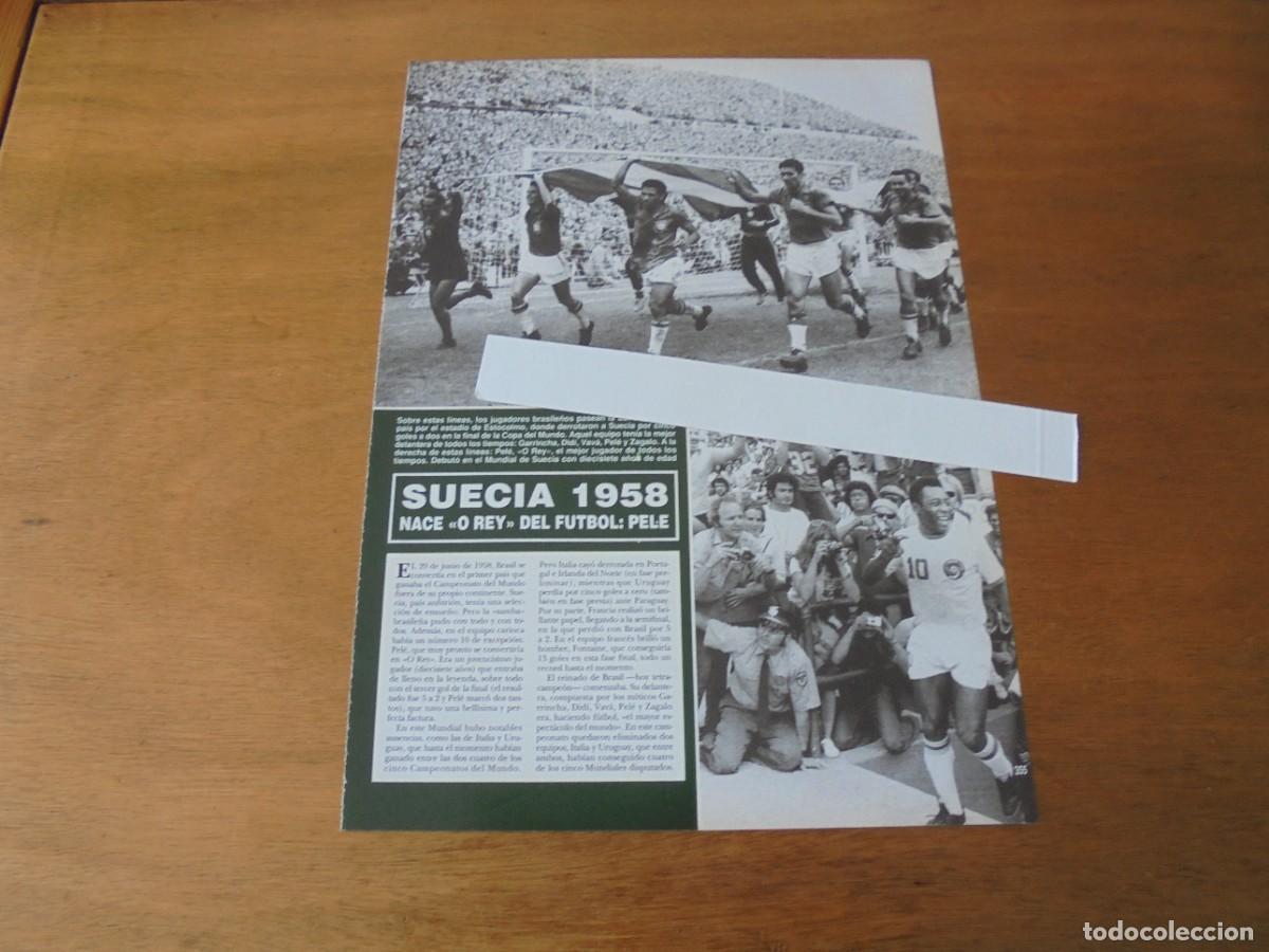 Colecionismo de Revistas e Jornais: CLIPPING 1994: FUTBOL. SUECIA 1958. PEL&Eacute;. CHILE 1962. ALFREDO DI STEFANO.