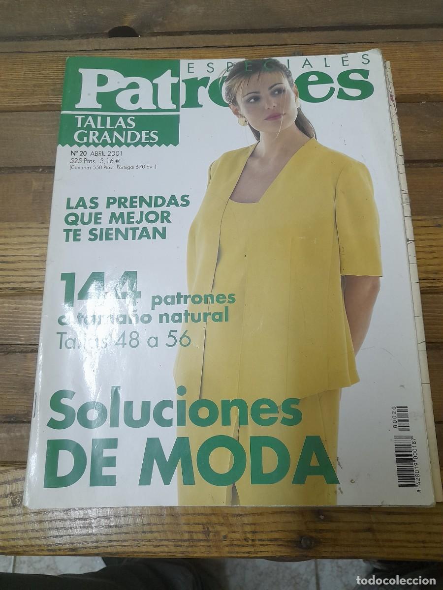 Coleccionismo de Revistas y Peri&oacute;dicos: Revista abril del a&ntilde;o 2001 costura Patrones N&deg; 20 patr&oacute;n blusas moda