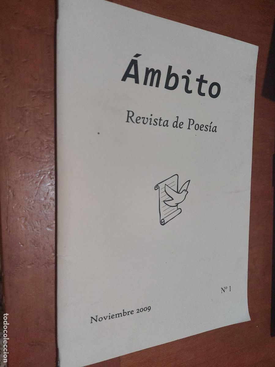 Collection Magazines and Newspapers: &Aacute;MBITO 1. REVISTA DE POES&Iacute;A. GRAPA. BUEN ESTADO. 2009. M&Aacute;LAGA.