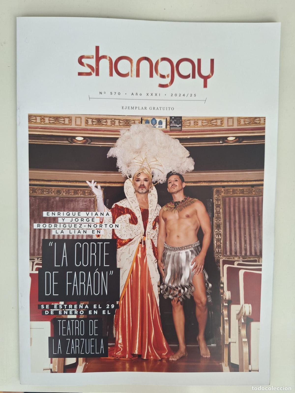 Coleccionismo de revistas y peri&oacute;dicos: Revista Shangay &laquo;La corte de Fara&oacute;n&raquo; Teatro de la Zarzuela 2025 Enrique Viana Jorge Rodr&iacute;guez-Norton