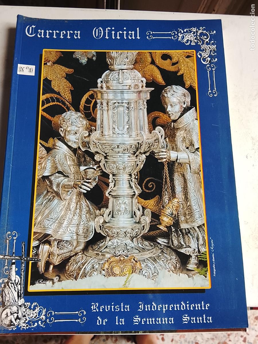 Coleccionismo de Revistas y Peri&oacute;dicos: Antigua revista Semana Santa cadi carrera oficial