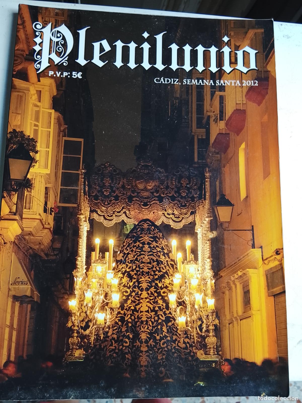 Coleccionismo de Revistas y Peri&oacute;dicos: Revista semana santa C&aacute;diz plenilunio