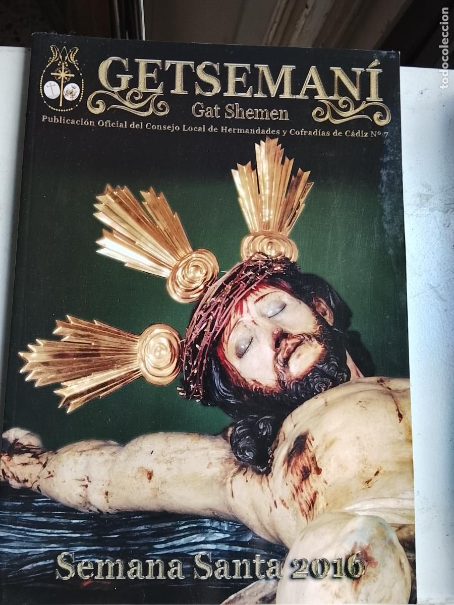 Coleccionismo de Revistas y Peri&oacute;dicos: Revista semana santa C&aacute;diz getsemani