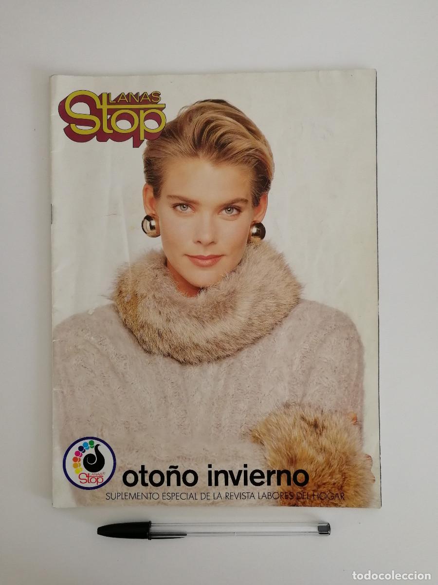 Coleccionismo de revistas y peri&oacute;dicos: REVISTA - LANAS STOP - OTO&Ntilde;O INVIERNO - COSTURA MODA