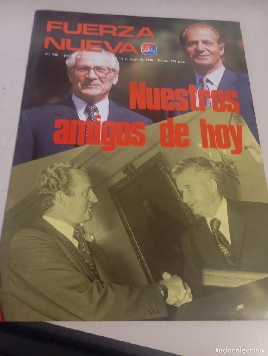 Collection Magazines and Newspapers: REVISTA FUERZA NUEVA N&ordm; 998 ENERO 1990 REF. UR