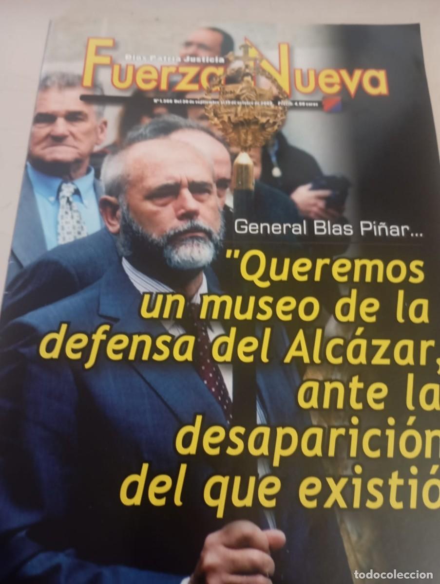 Colecionismo de Revistas e Jornais: REVISTA FUERZA NUEVA N&ordm; 1358 OCTUBRE 2008 REF. UR