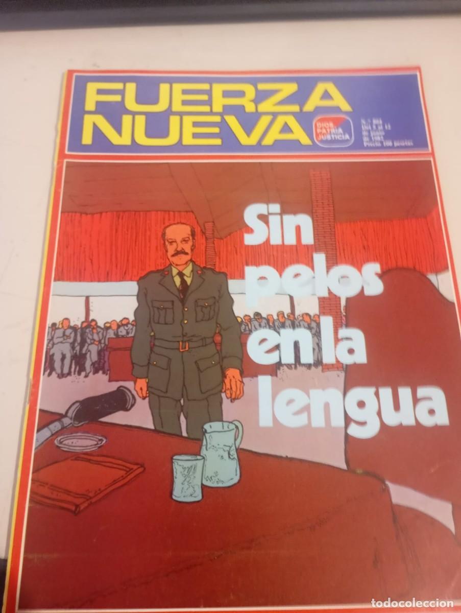 Colecionismo de Revistas e Jornais: REVISTA FUERZA NUEVA N&ordm; 804 JUNIO 1982 REF. UR