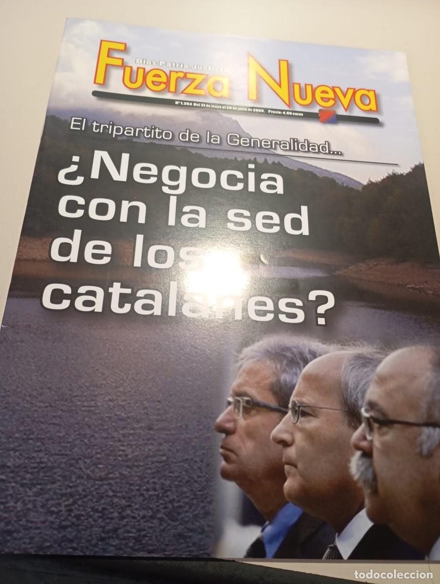 Sammeln von Zeitschriften und Zeitungen: REVISTA FUERZA NUEVA N&ordm; 1354 JUNIO 2008 REF. UR