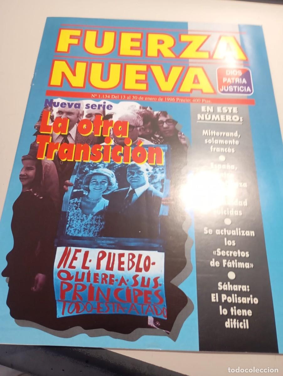 Sammeln von Zeitschriften und Zeitungen: REVISTA FUERZA NUEVA N&ordm; 1134 ENERO 1996 REF. UR