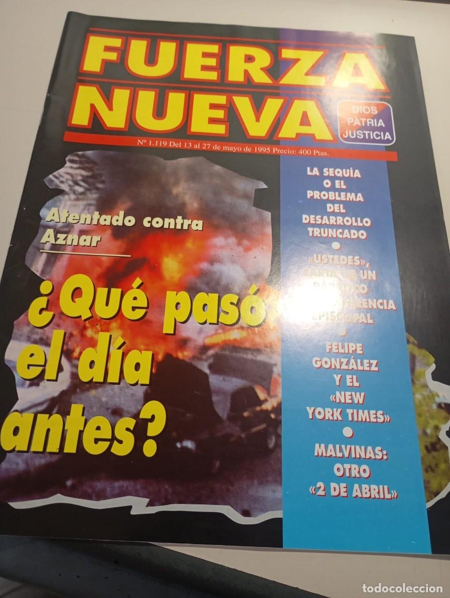 Sammeln von Zeitschriften und Zeitungen: REVISTA FUERZA NUEVA N&ordm; 1119 MAYO 1995 REF. UR