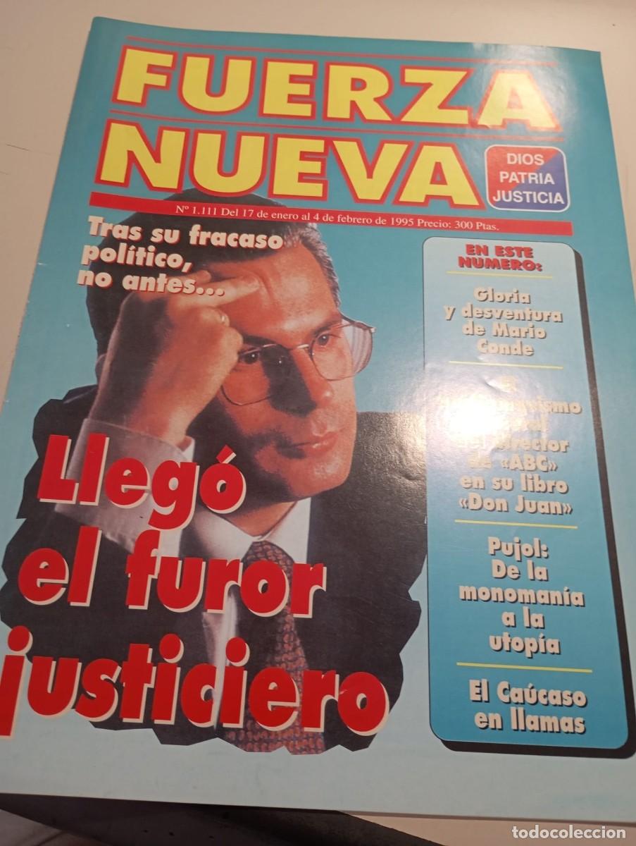 Sammeln von Zeitschriften und Zeitungen: REVISTA FUERZA NUEVA N&ordm; 1111 FEBRERO 1995 REF. UR