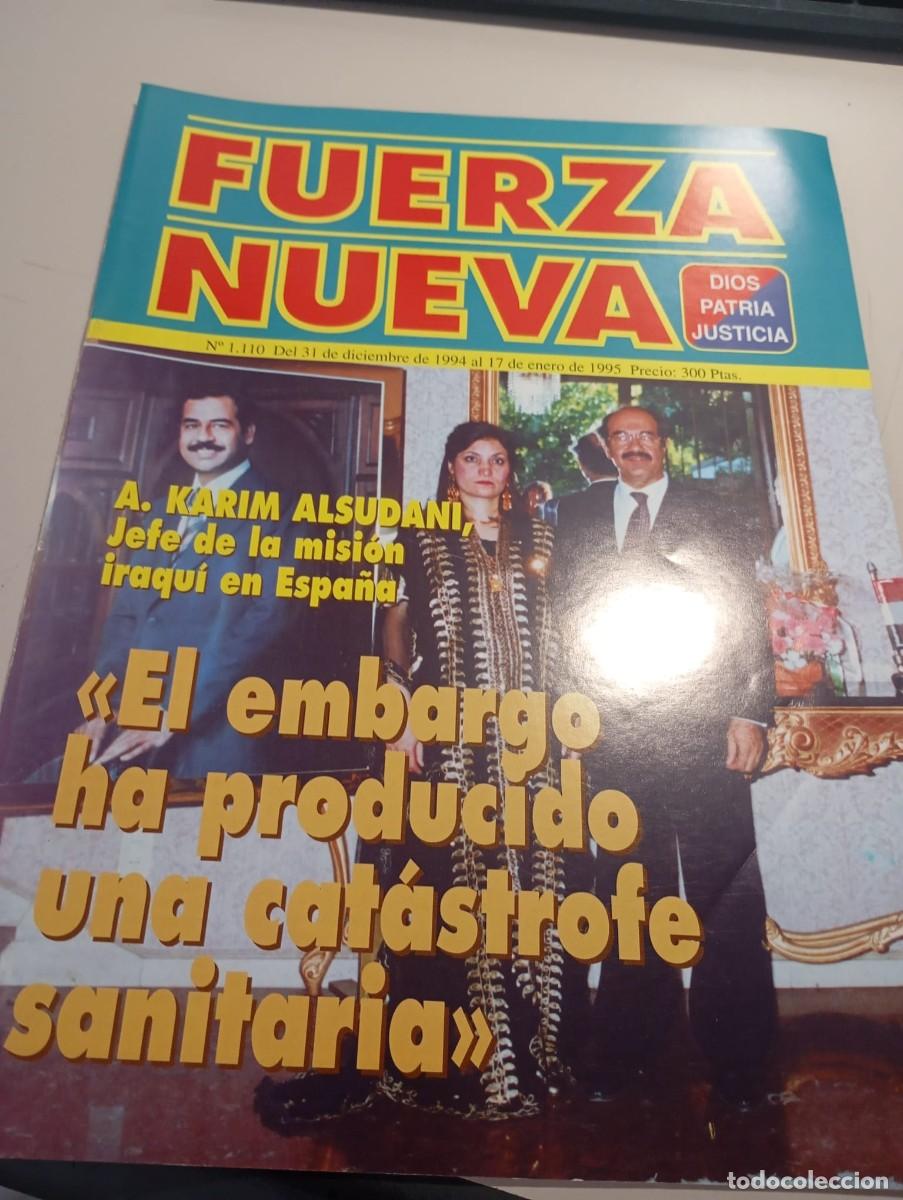 Sammeln von Zeitschriften und Zeitungen: REVISTA FUERZA NUEVA N&ordm; 1110 ENERO 1995 REF. UR