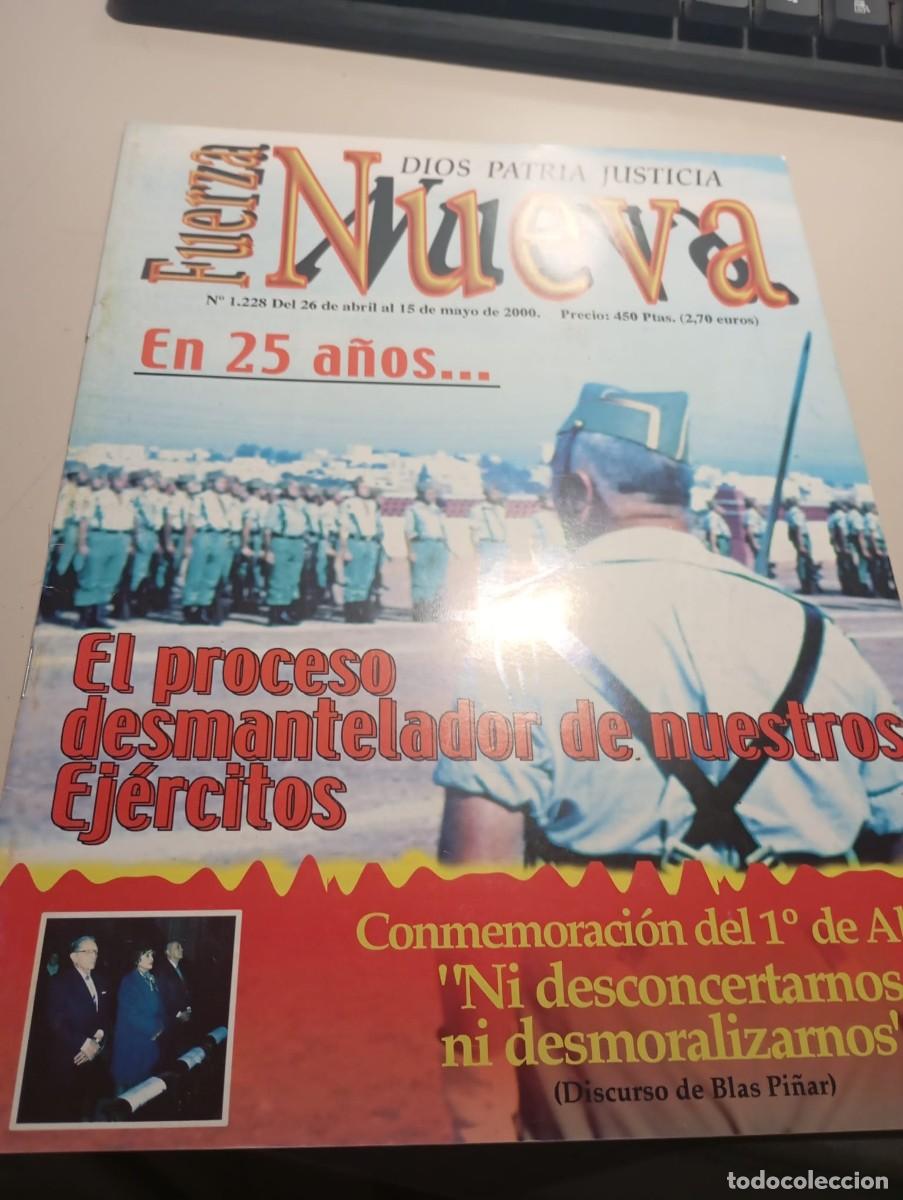 Sammeln von Zeitschriften und Zeitungen: REVISTA FUERZA NUEVA N&ordm; 1228 MAYO 2000 REF. UR