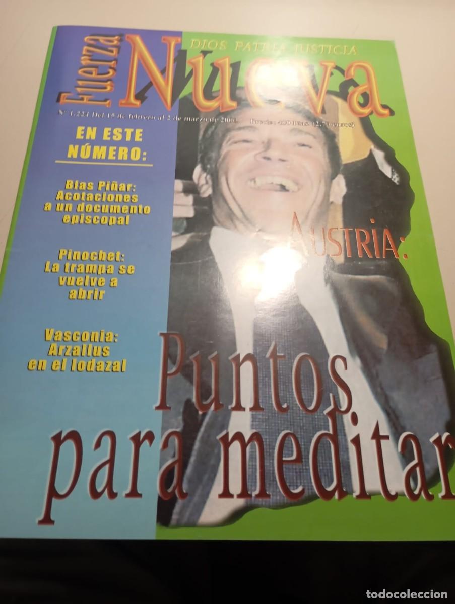 Collection Magazines and Newspapers: REVISTA FUERZA NUEVA N&ordm; 1224 MARZO 2000 REF. UR