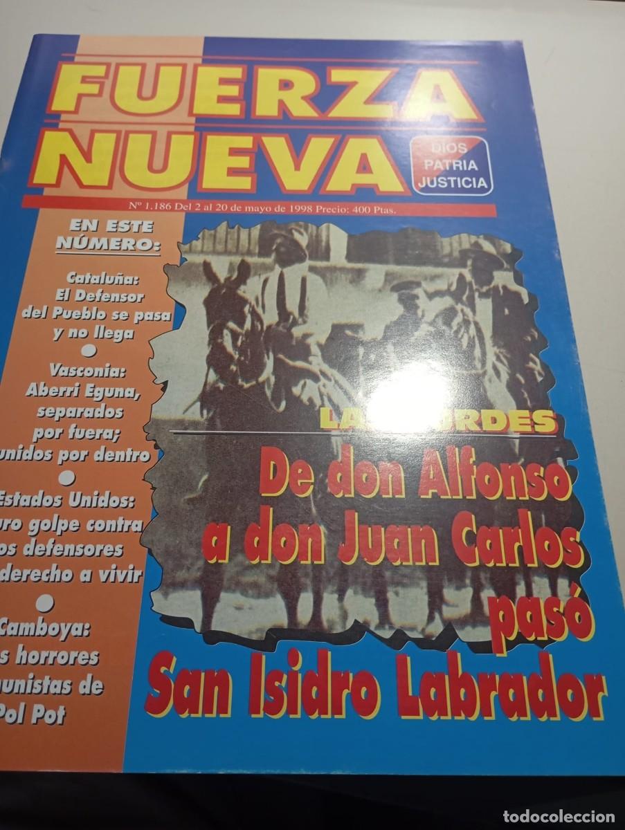 Collection Magazines and Newspapers: REVISTA FUERZA NUEVA N&ordm; 1186 MAYO 1998 REF. UR