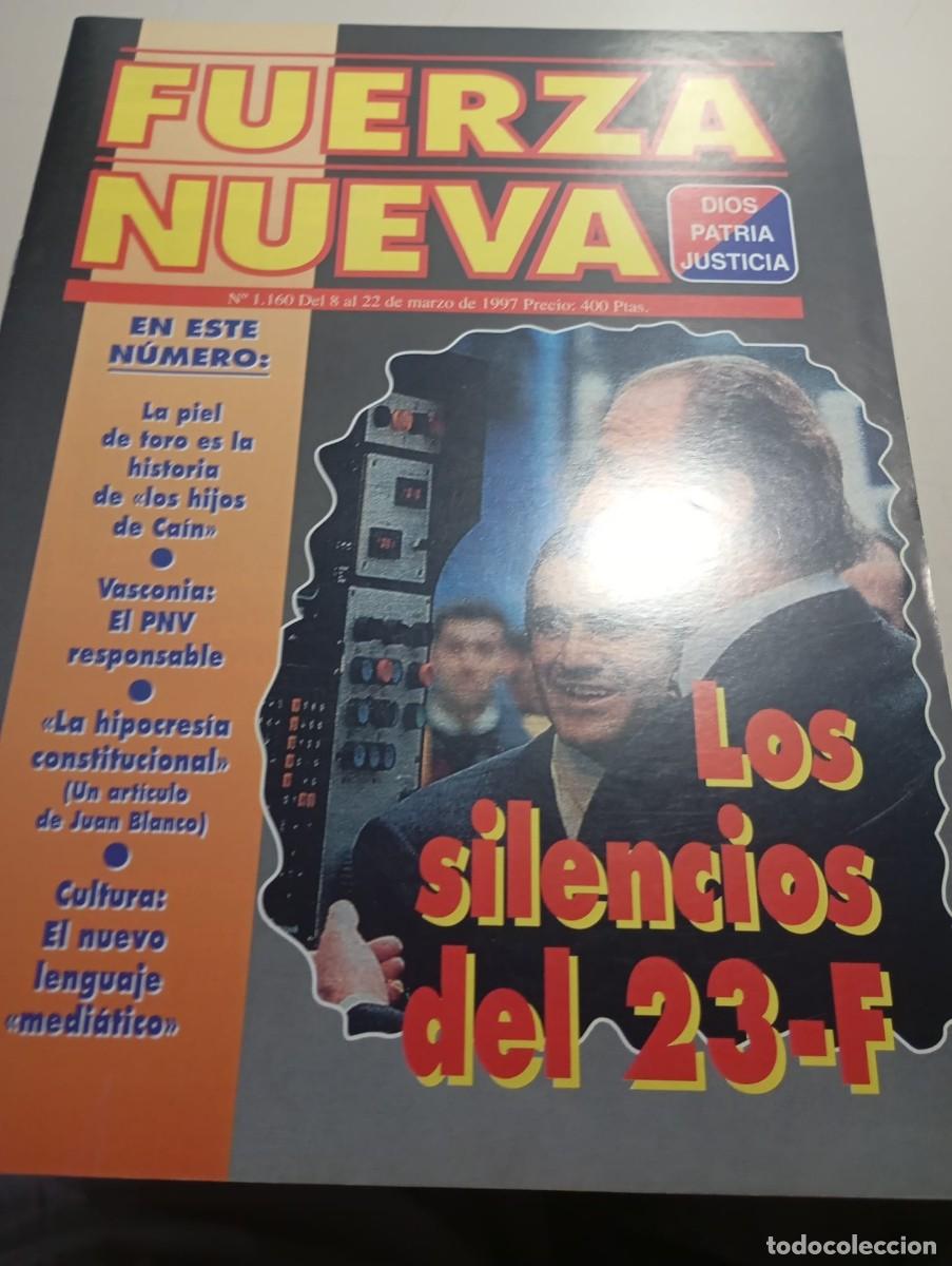 Collectionnisme de Revues et Journaux: REVISTA FUERZA NUEVA N&ordm; 1160 MARZO 1997 REF. UR