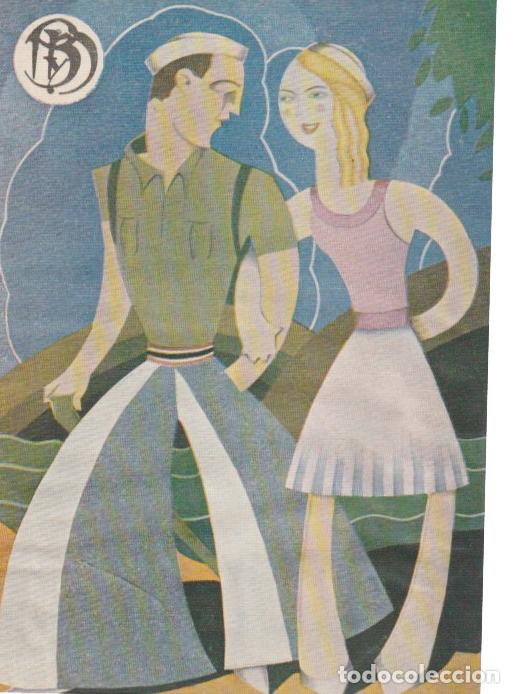 Collezionismo di Riviste e Giornali: Fantas&iacute;a estival / ilustraci&oacute;n de Rhuchy para cubierta de Blanco y Negro - 1934