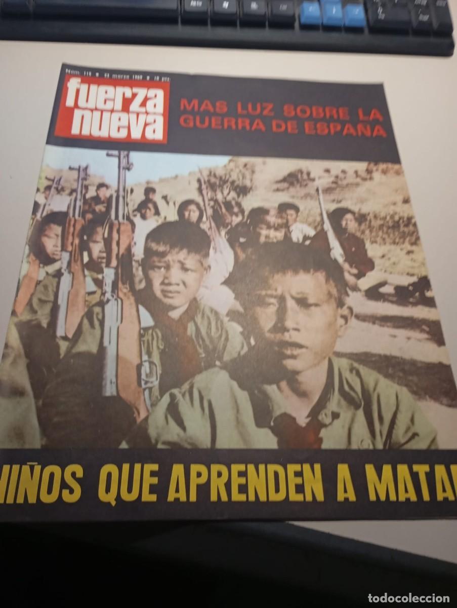Colecionismo de Revistas e Jornais: REVISTA FUERZA NUEVA N&ordm; 115 MARZO 1969 REF. UR