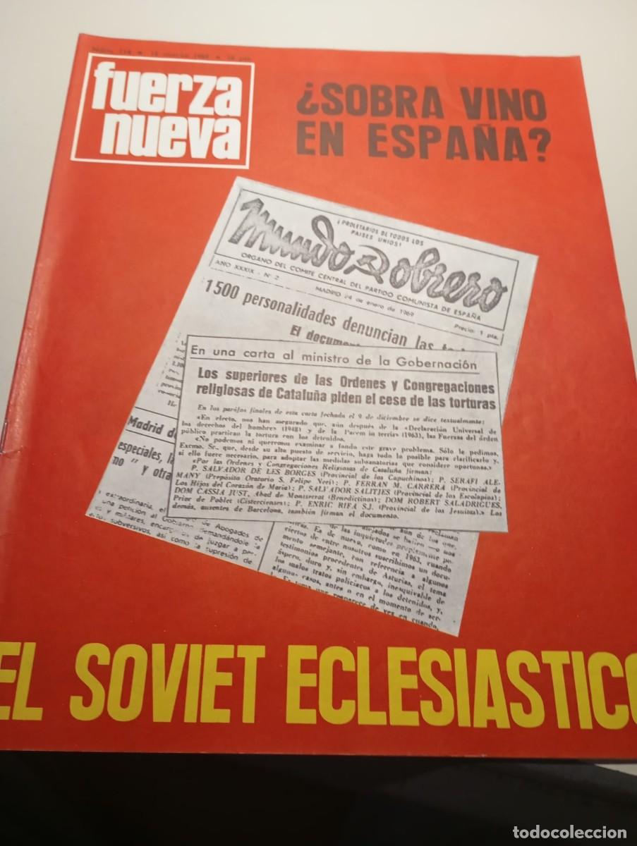 Colecionismo de Revistas e Jornais: REVISTA FUERZA NUEVA N&ordm; 114 MARZO 1969 REF. UR